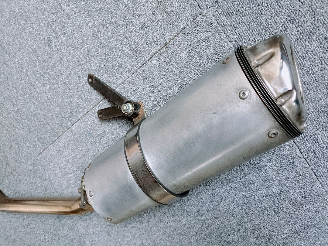 ホワイトブロス製 FTR223 MC34 フルエキダウンマフラー ホンダスパトラ