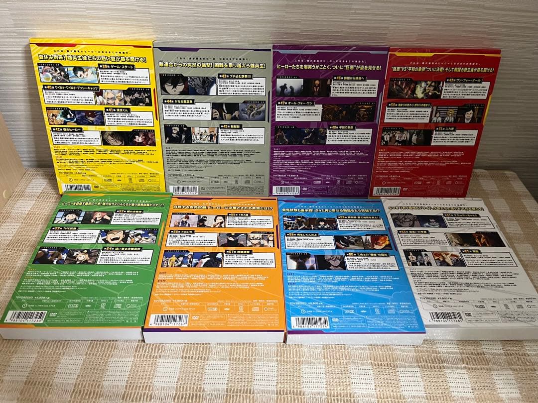 僕のヒーローアカデミア 3rd 初回全8巻セット DVD