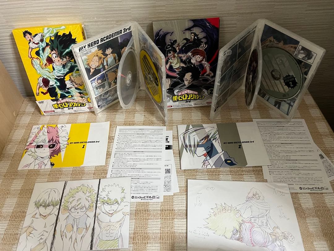 僕のヒーローアカデミア 3rd 初回全8巻セット DVD