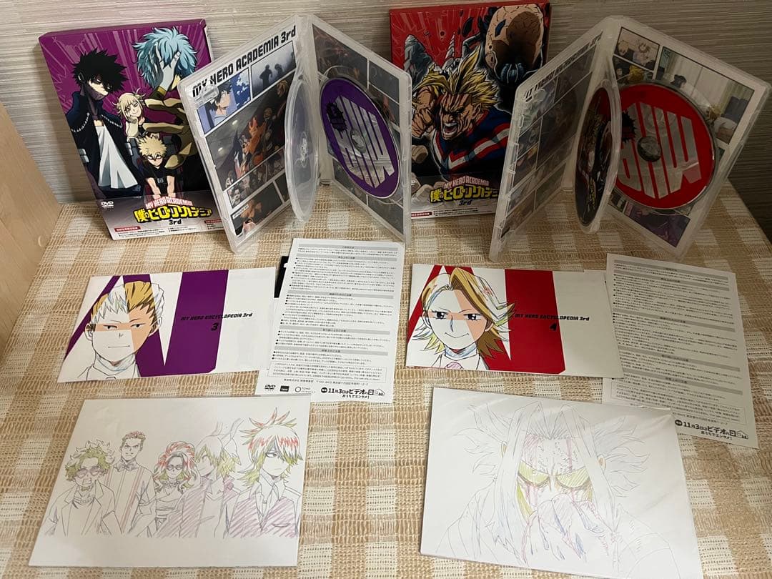 僕のヒーローアカデミア 3rd 初回全8巻セット DVD