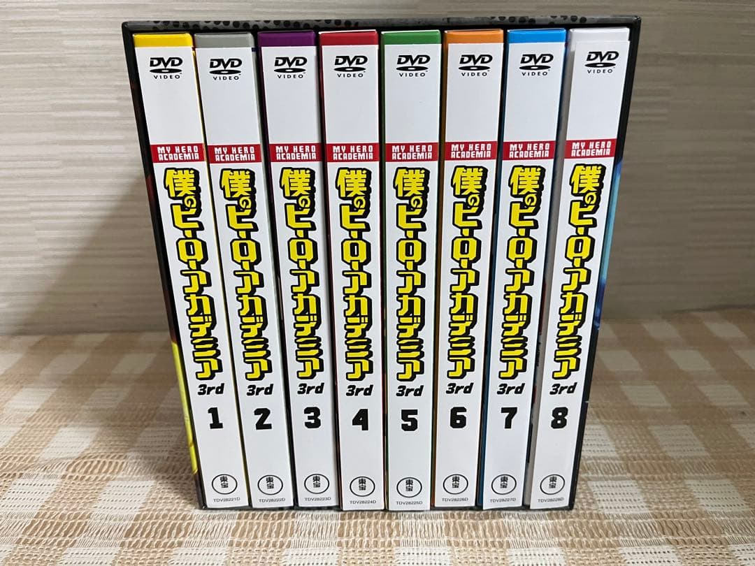 僕のヒーローアカデミア 3rd 初回全8巻セット DVD