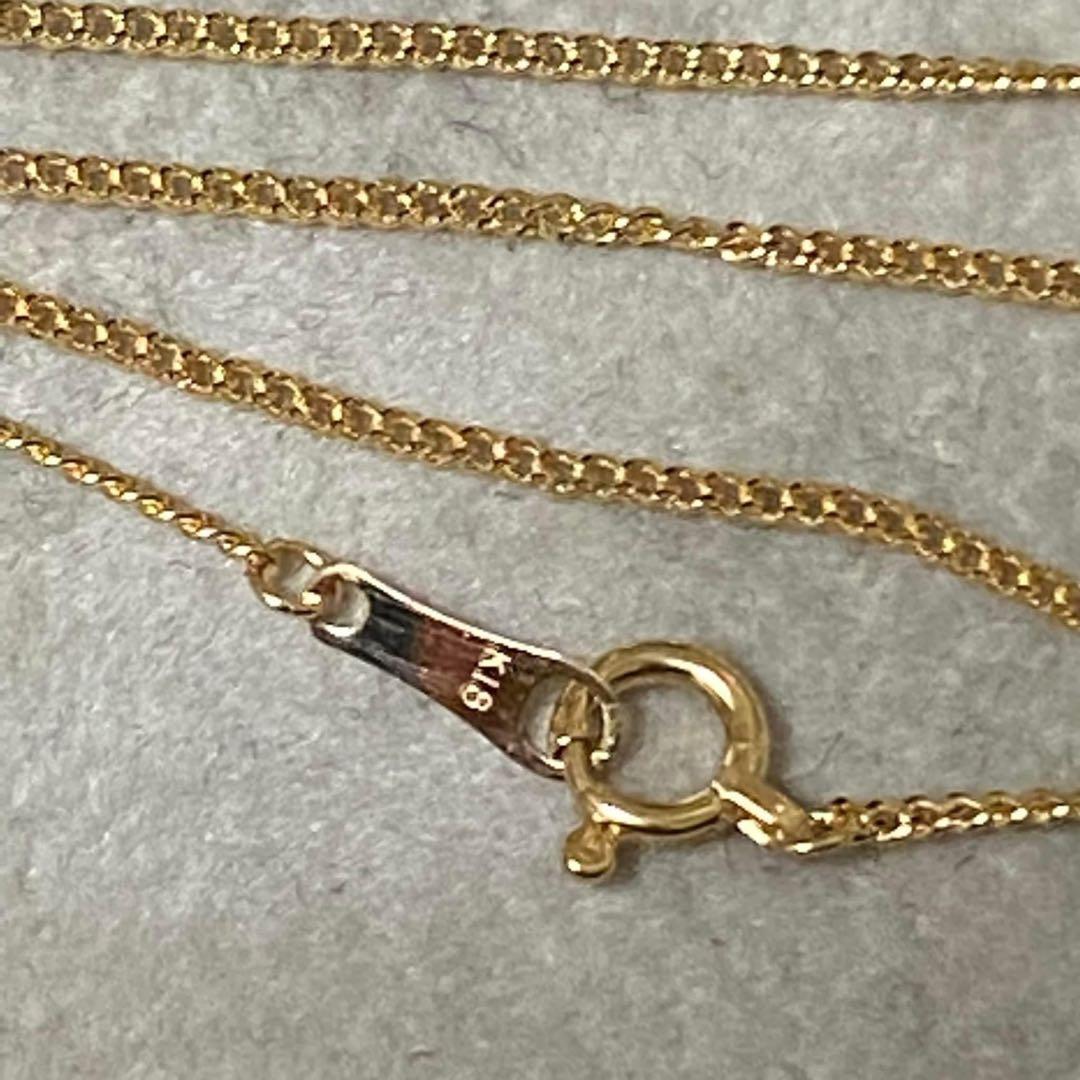 K18 日本製50cm 軽量 喜平 ネックレス