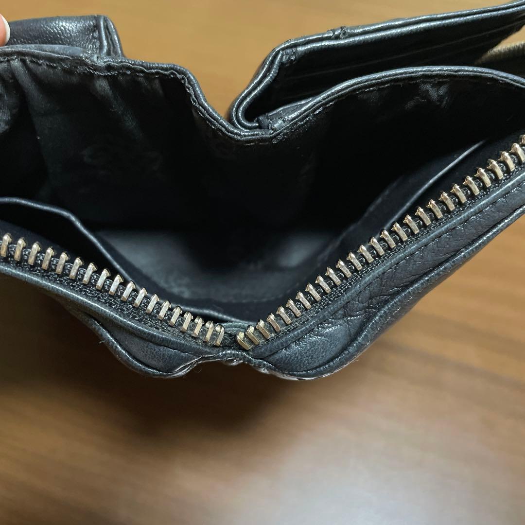 値下げしましたChrome Hearts 二つ折り財布 REC FZIPMINI