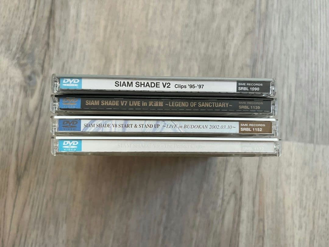 SIAM SHADE DVD 4枚セット