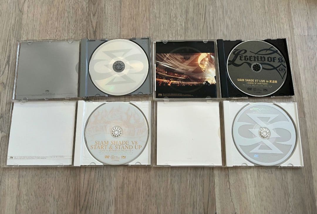 SIAM SHADE DVD 4枚セット