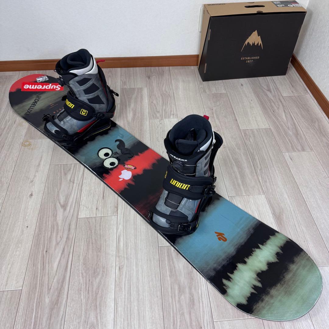 K2 PARKSTARスノーボード 152cm ブーツ26.5cm