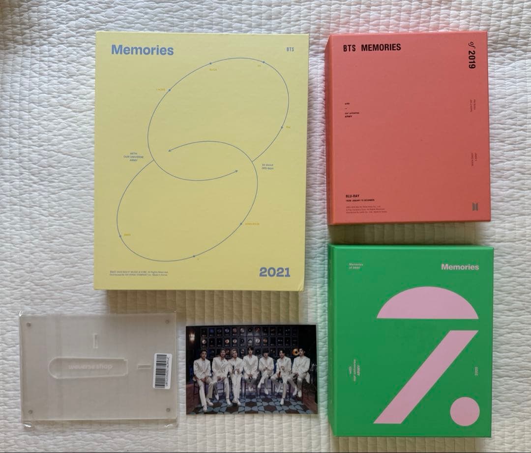 【公式】BTS Memories 2019 2020 2021 Blu-Ray