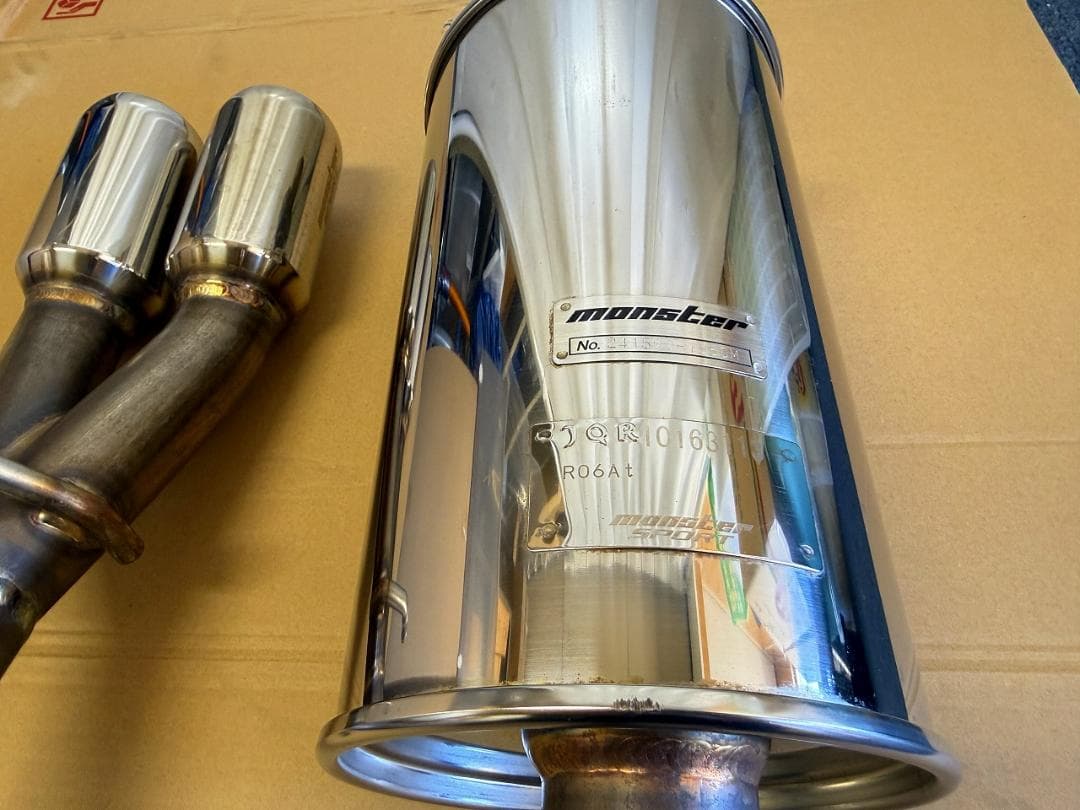 モンスタースポーツマフラー アルトワークス/アルトターボRS[HA36S]