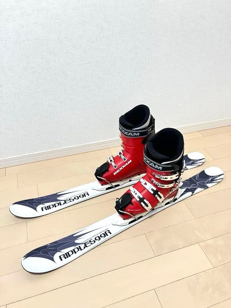 スキーボード99cm ブーツ 25 ショートスキー　大阪手渡可！