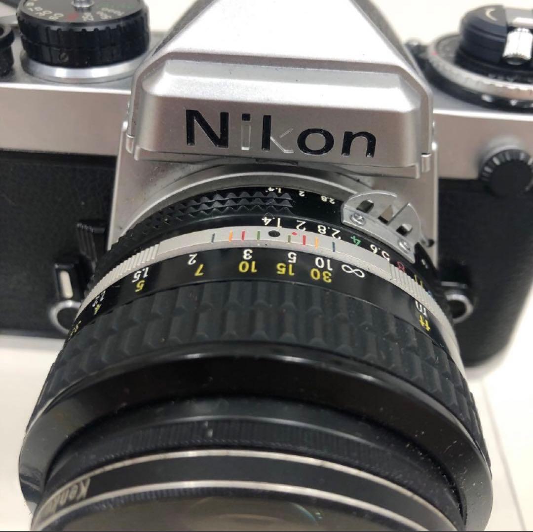 R Nikon 一眼レフカメラ シルバー ブラック　ジャンク