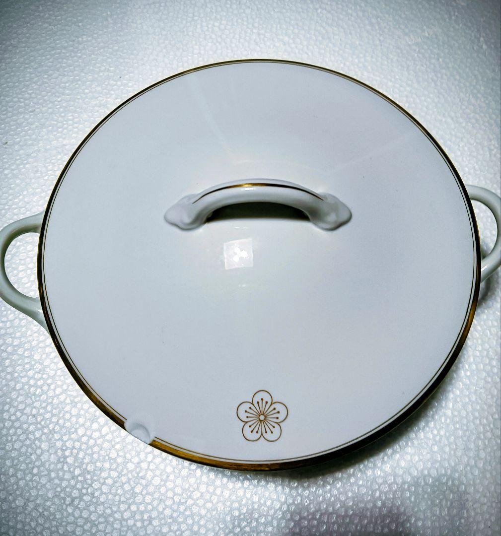 李朝家紋入りスープ皿