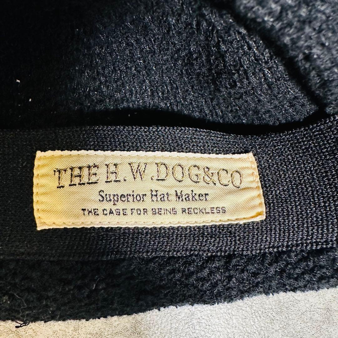 THE H.W. DOG & CO 63 BERET 23SS ベレー帽 黒