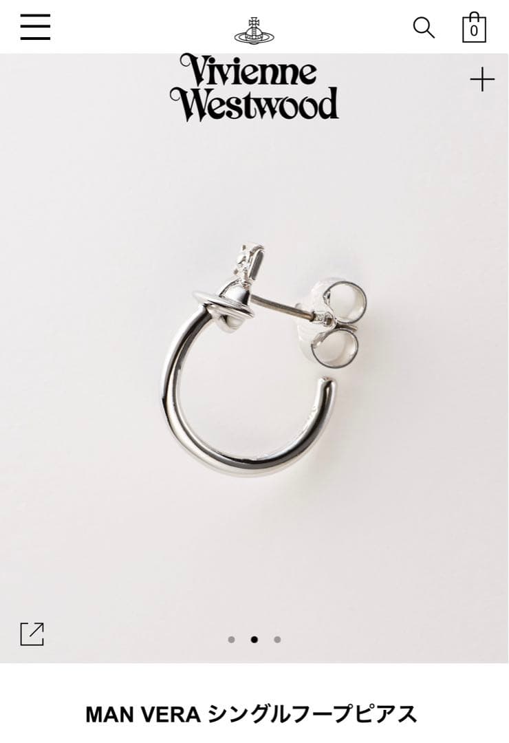 値下げ中‼️ 新品未使用 ヴィヴィアンウエストウッド ピアス