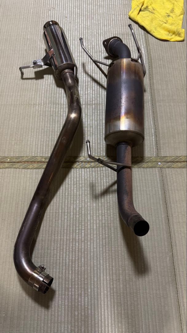 本日21時まで　ハイエース　エムテクノ　スーパーサウンドシステム　マフラー　2L