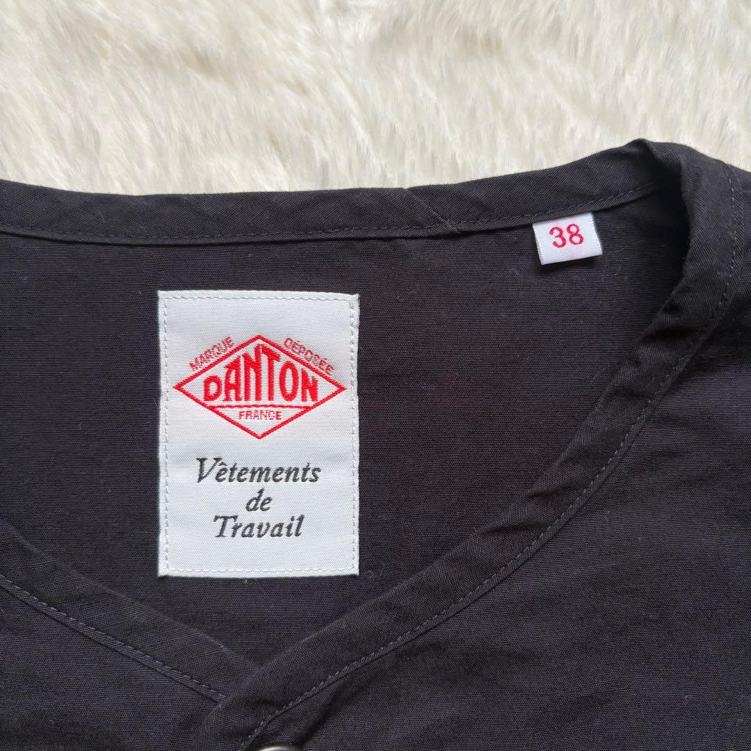 【現行✨2025年】ダントン カラーレスショートジャケット 38