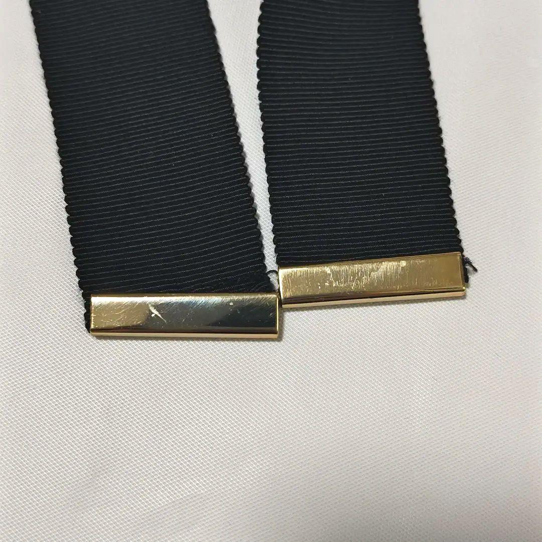 ADORE アドーア リボンベルト付き アーガイル柄 ニットベスト