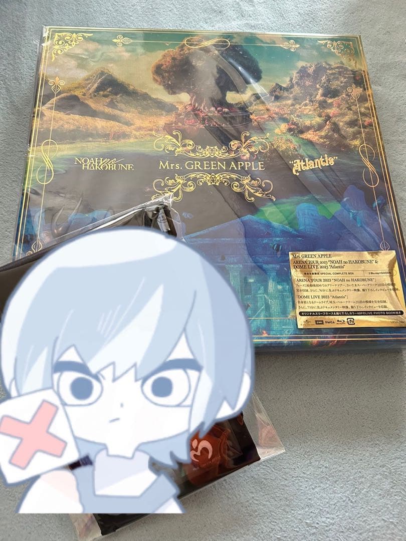 Mrs. GREEN APPLE ノアの方舟、ATLANTIS Blu-ray