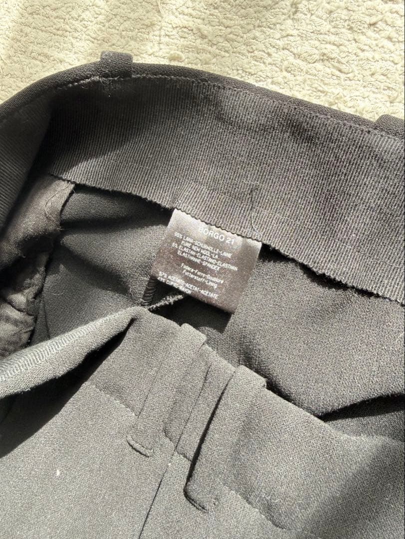 Giorgio Armani ブラックスラックス 46