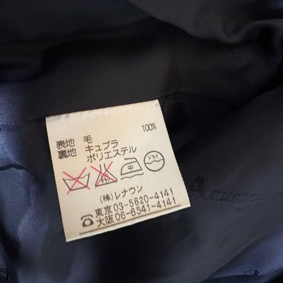 アクアスキュータム　金ボタン　紺ブレ　ダブルブレスト テーラードジャケット