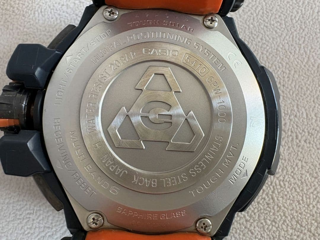 【中古】G-SHOCK GPW-1000