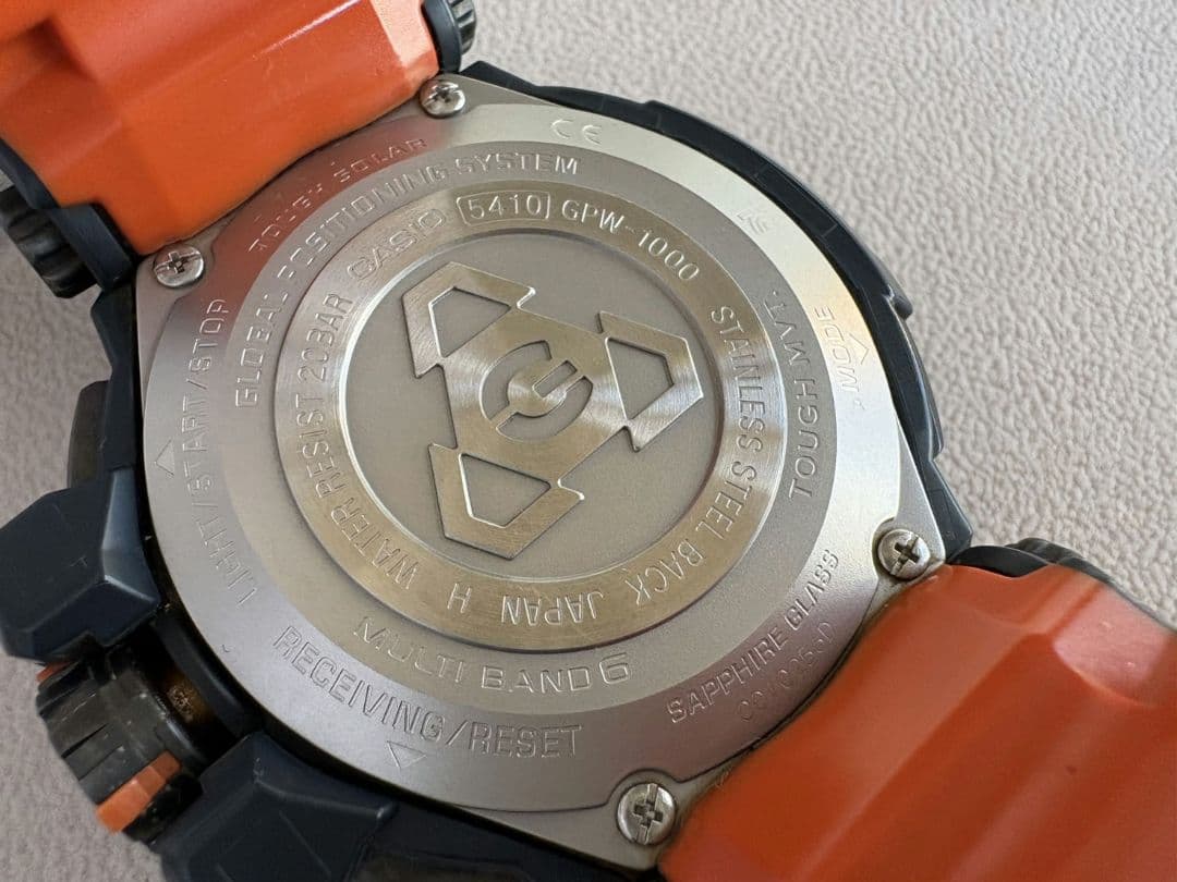 【中古】G-SHOCK GPW-1000