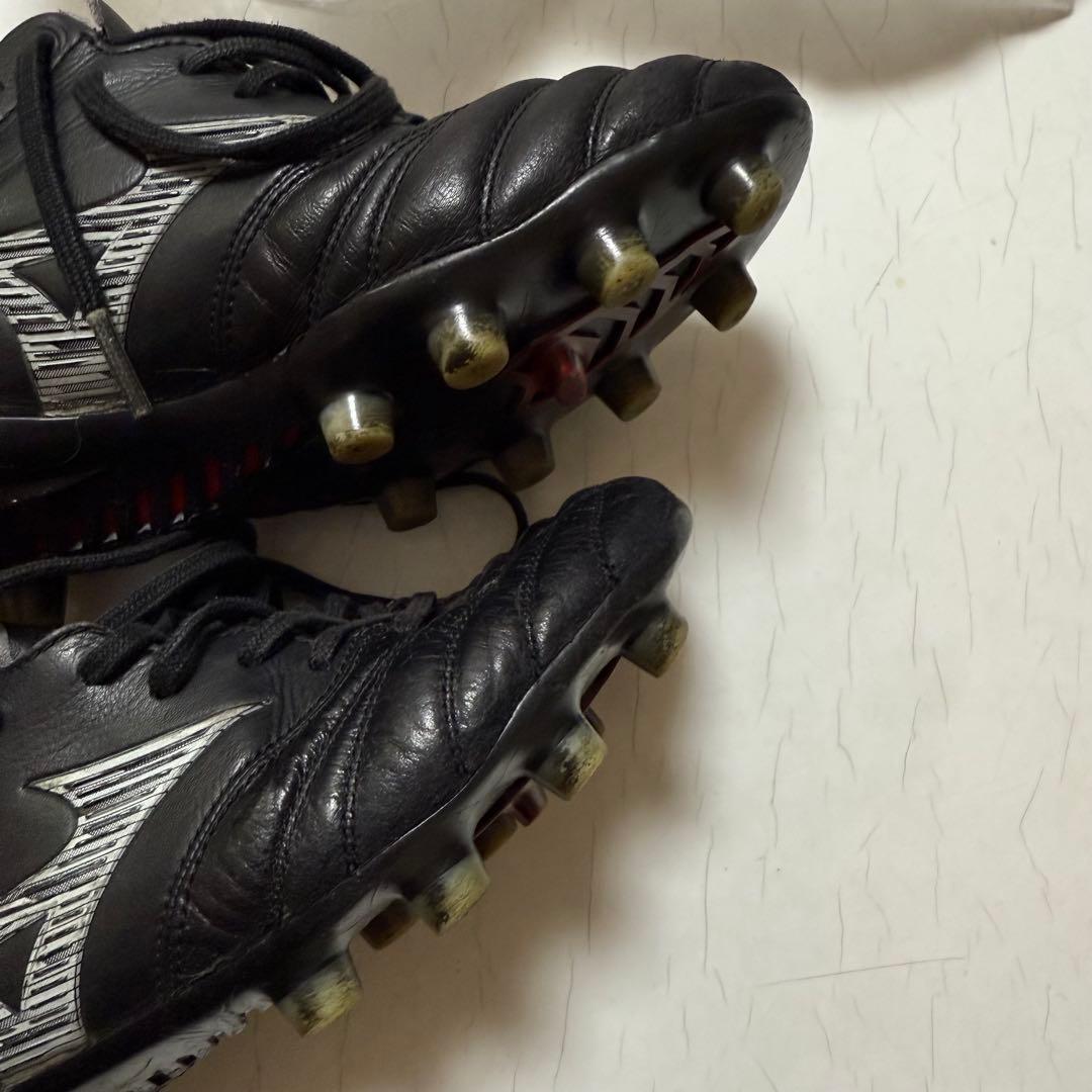 Ark 　Mizuno モレリアネオIV ブラックxレッド23cm