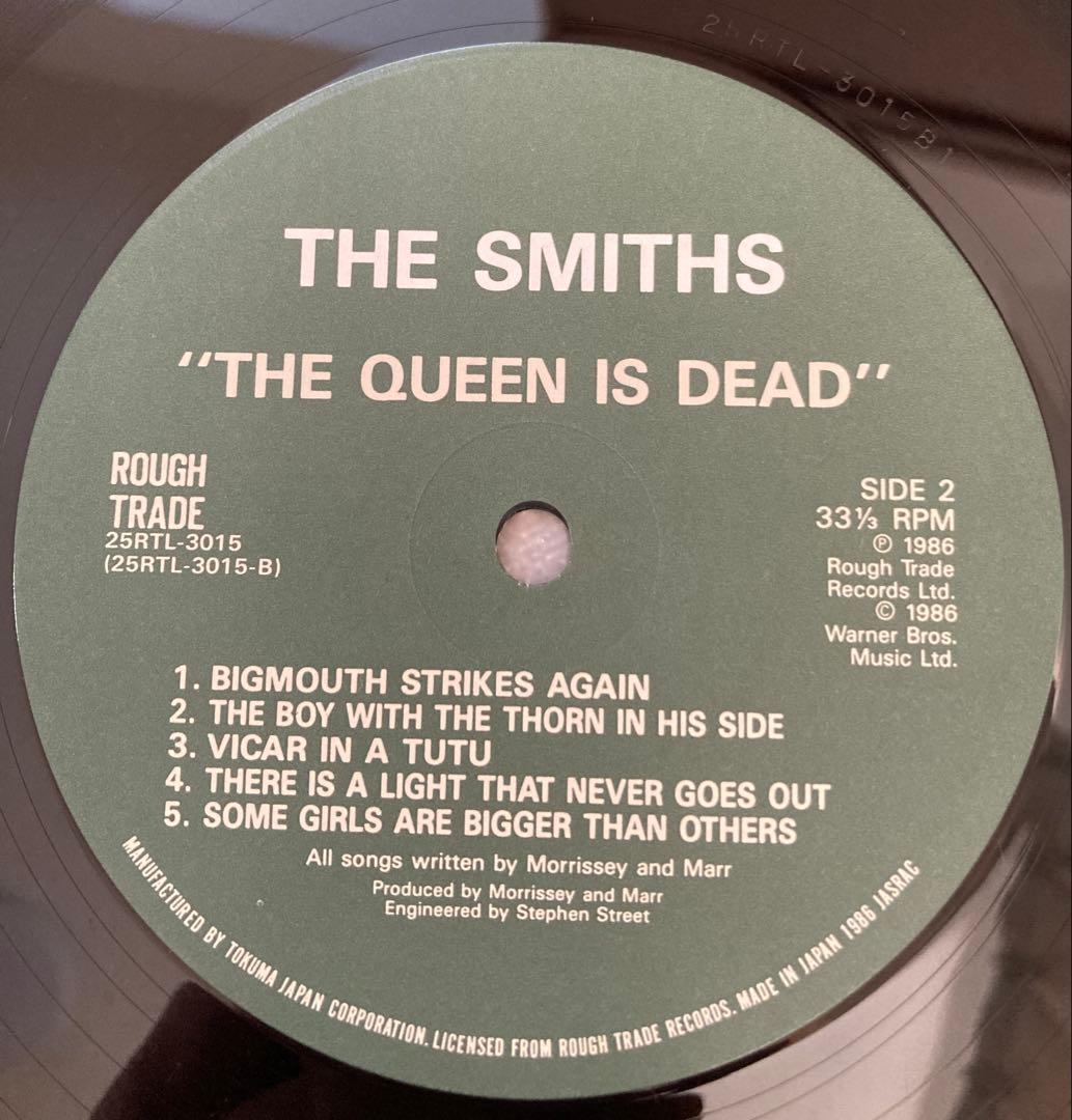 the smiths the queen is dead LPレコード