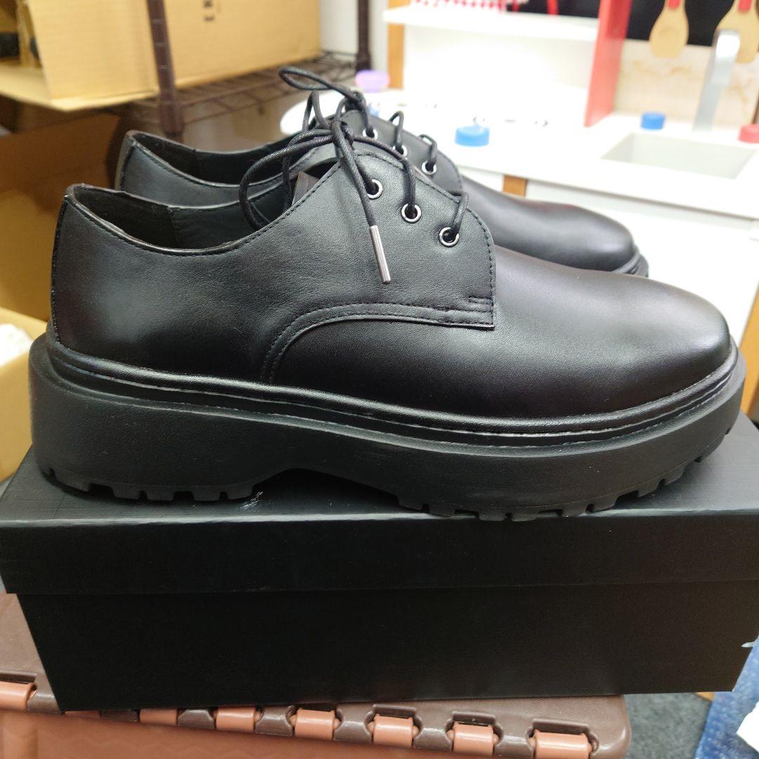 「FILLIN」UNOS DERBY 28cm シークレットシューズ 5cm