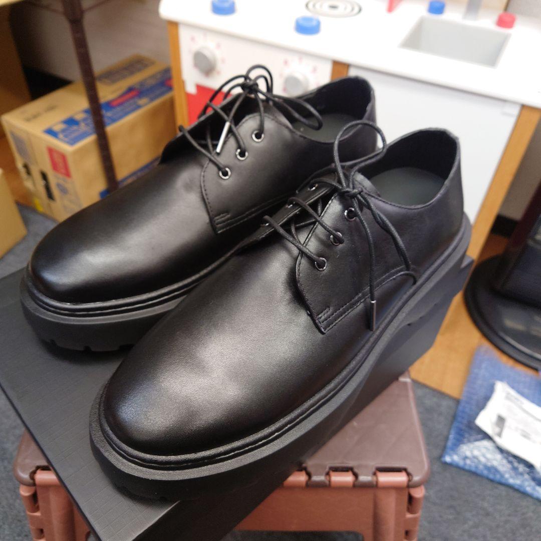 「FILLIN」UNOS DERBY 28cm シークレットシューズ 5cm