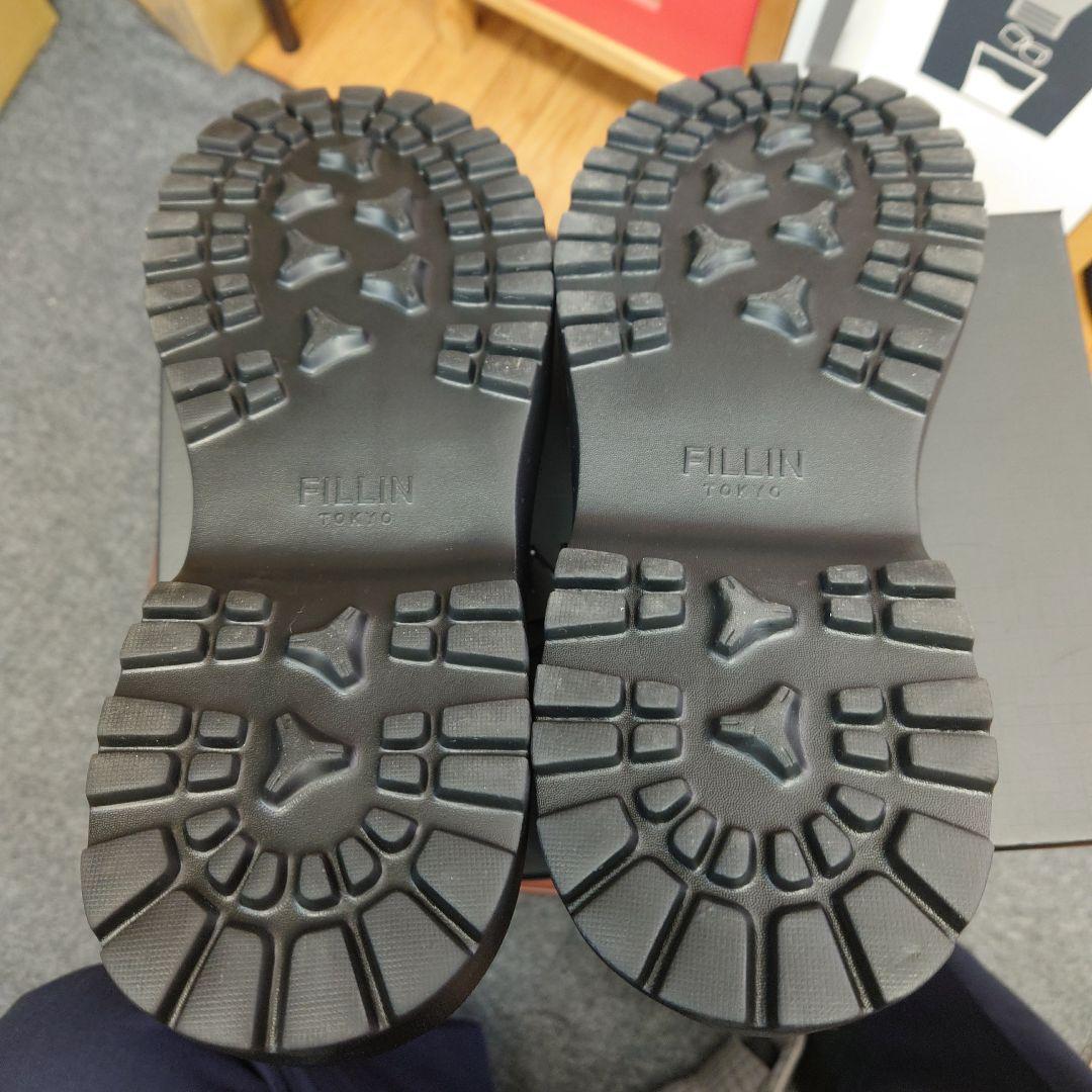 「FILLIN」UNOS DERBY 28cm シークレットシューズ 5cm