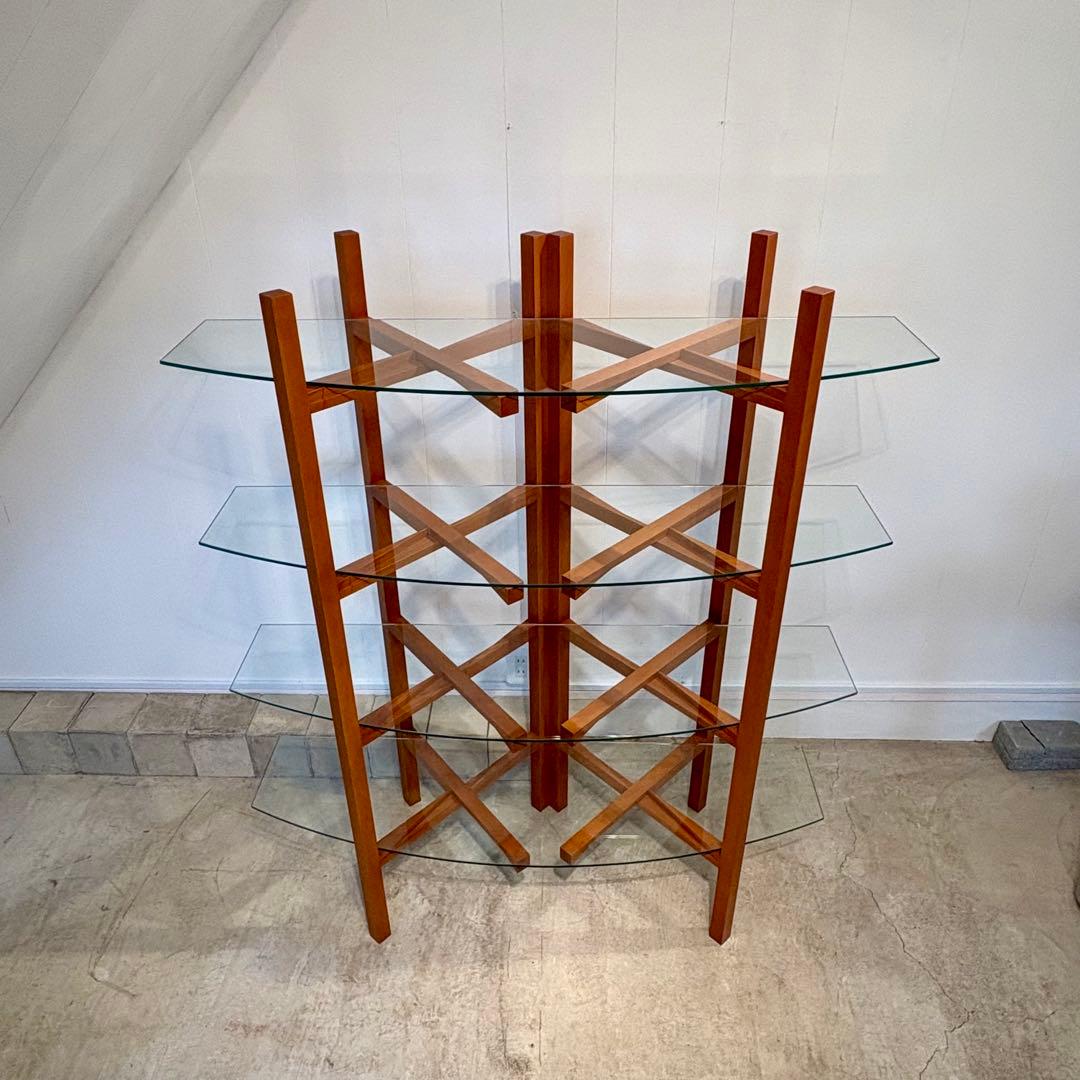 クロスフレームラダーシェルフ