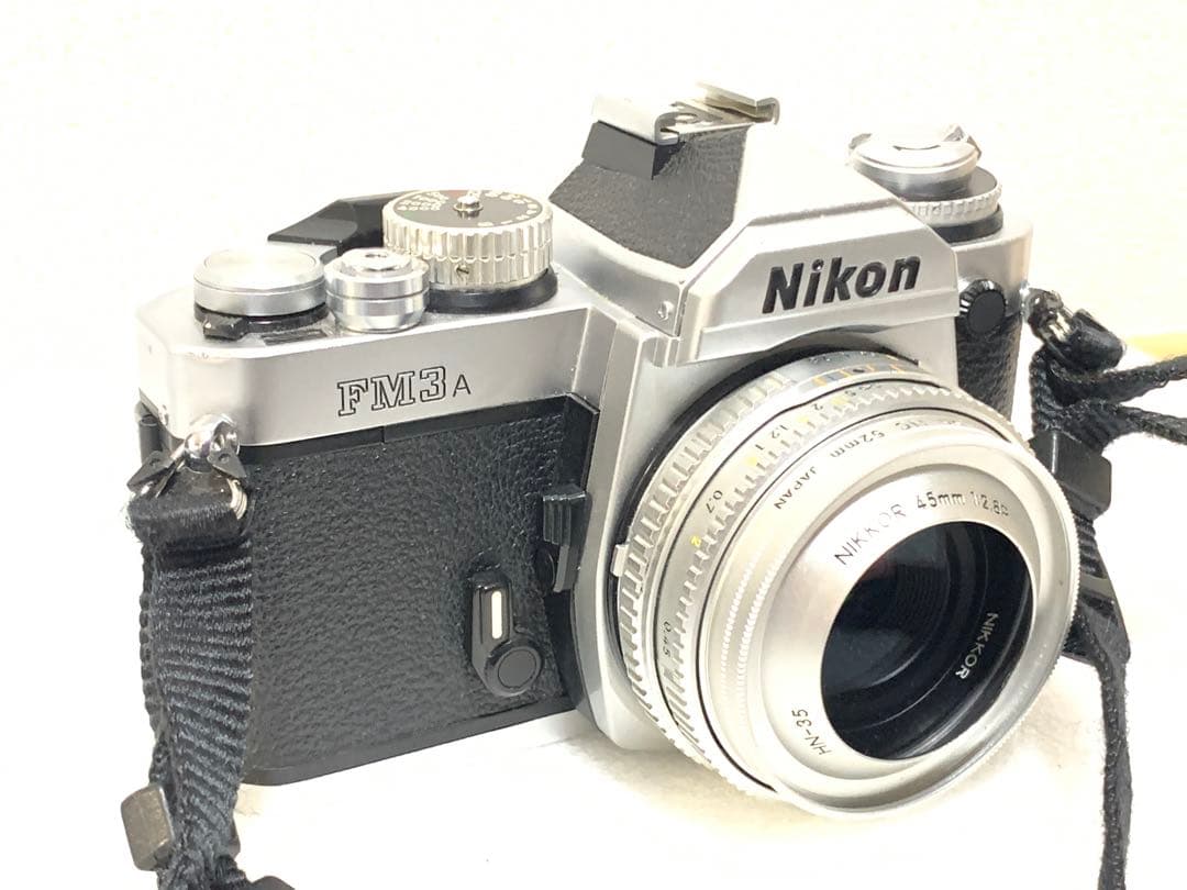 フィルムカメラ NIKON FM3A NIKKOR 1:2.8 45mm P