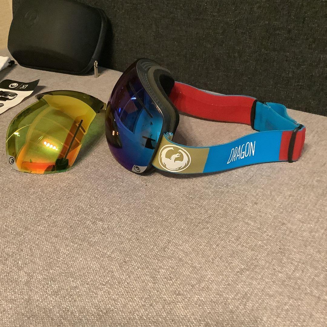 042ドラゴンDRAGON X1　スキースノーボードゴーグル