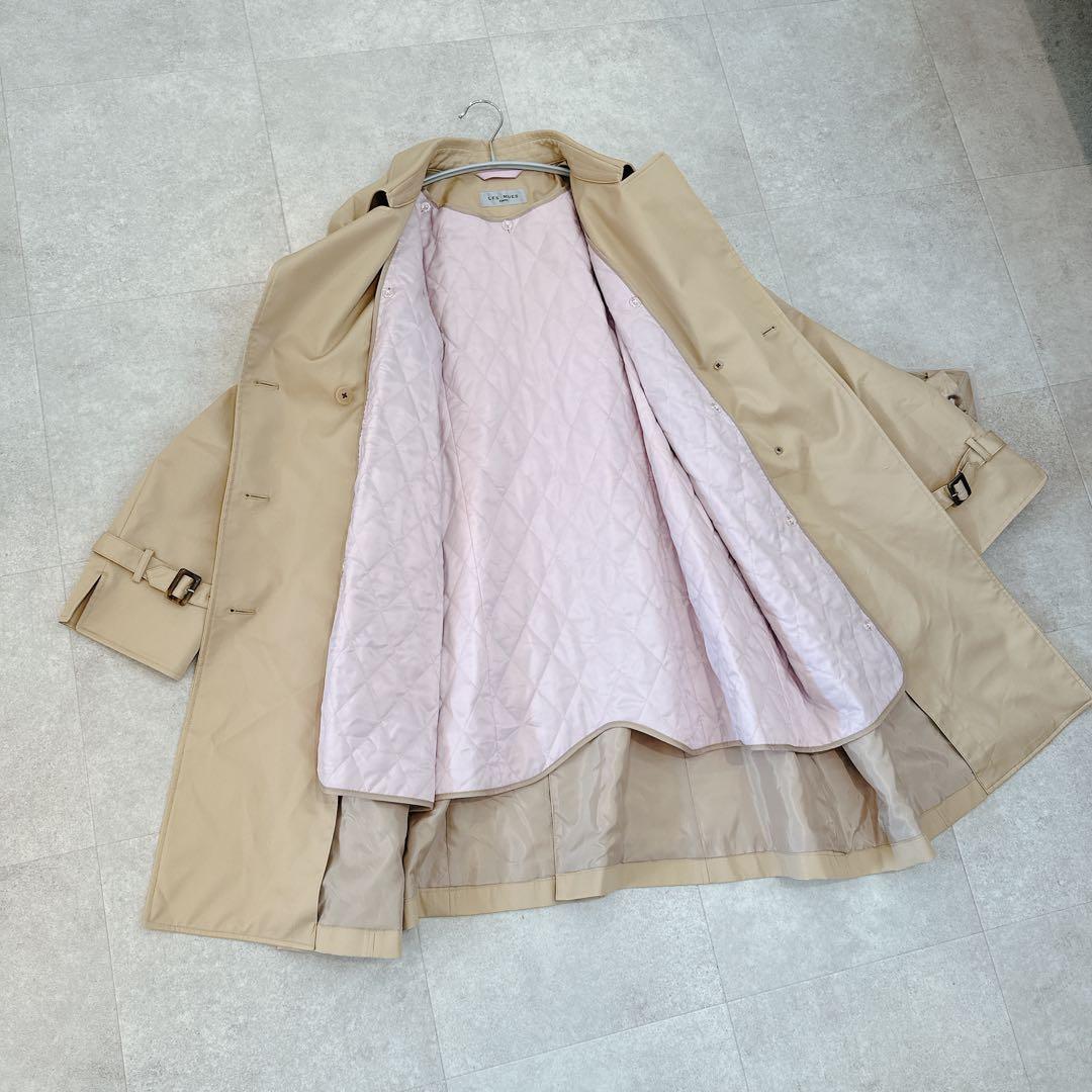 【✨新品タグ付き✨】4wayダブルトレンチコート ベージュ　大きいサイズ　6L