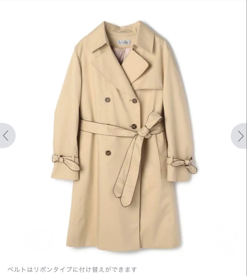 【✨新品タグ付き✨】4wayダブルトレンチコート ベージュ　大きいサイズ　6L