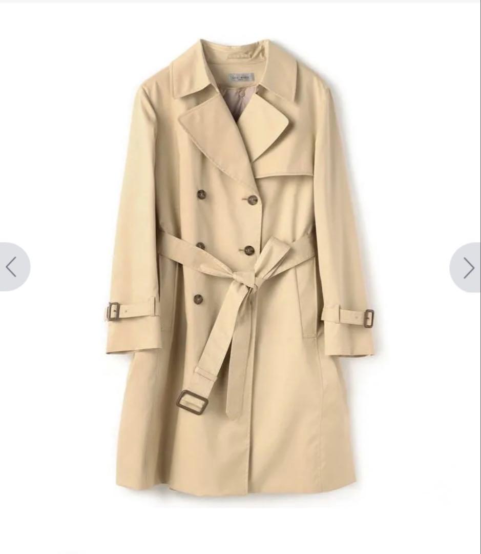 【✨新品タグ付き✨】4wayダブルトレンチコート ベージュ　大きいサイズ　6L