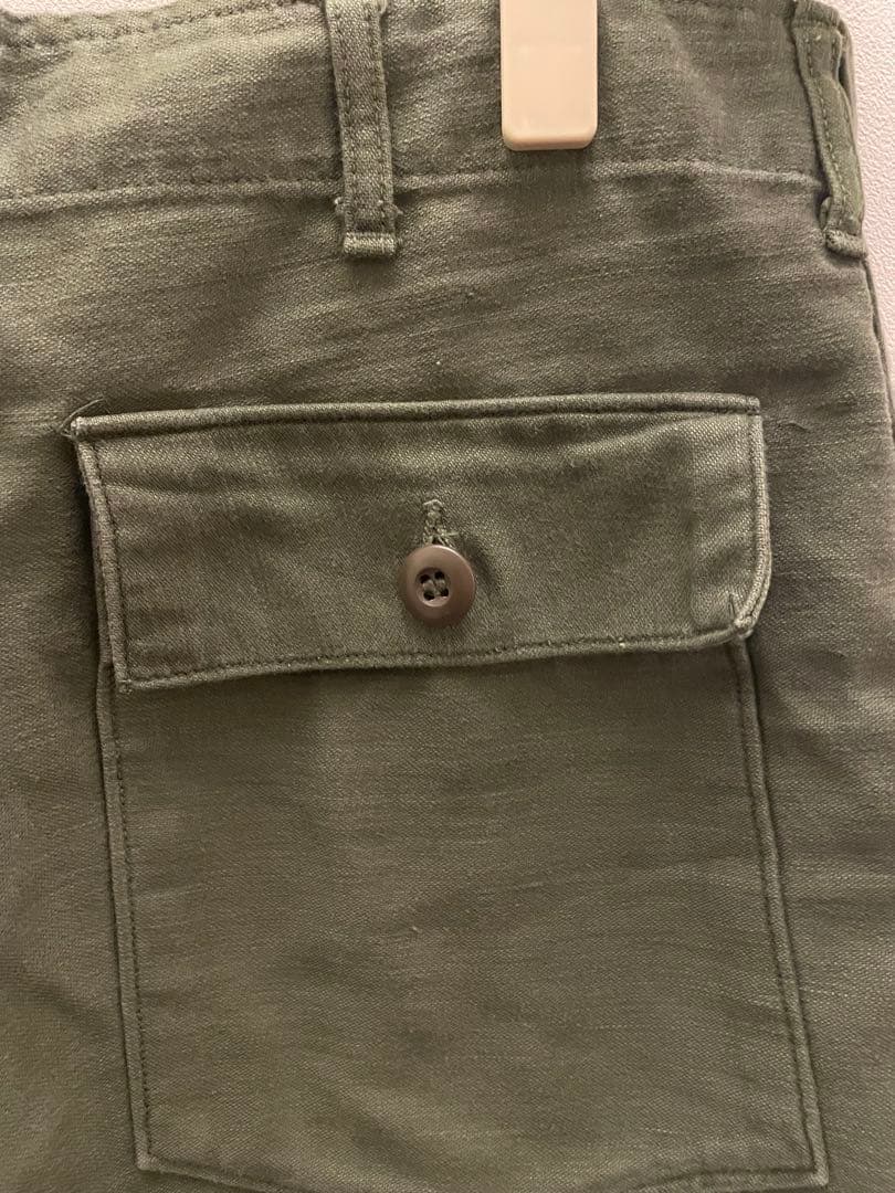 70's 米軍実物 OG-107 フェード感雰囲気最高！ベイカーパンツ W34