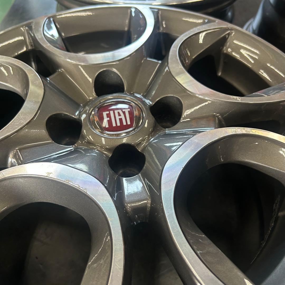 中古アルミ15X6.0　PCD98フィアット500、パンダ、プント、ムルティプラ