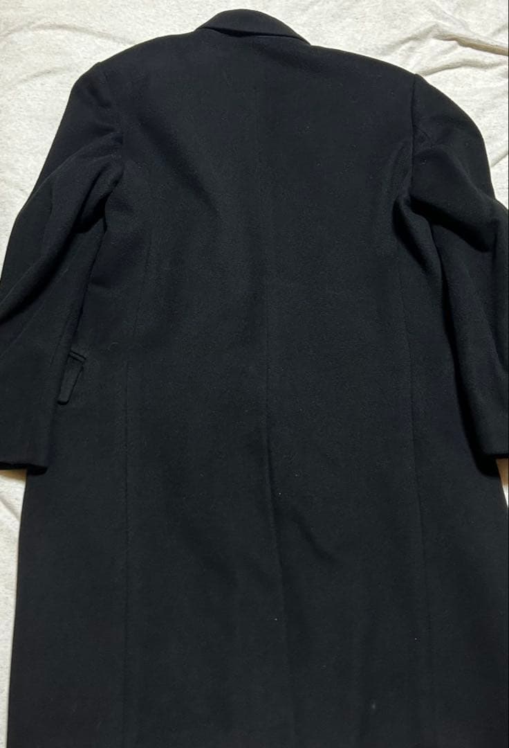 週末価格【本人期】HELMUT LANG ブラック チェスターコート 46