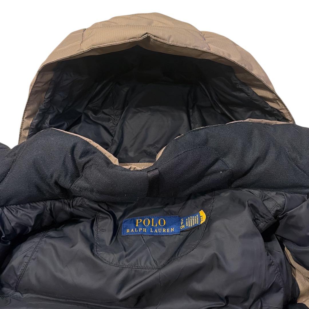 ポロラルフローレン　ダウンベスト　Sサイズ　ビックポニー　美品