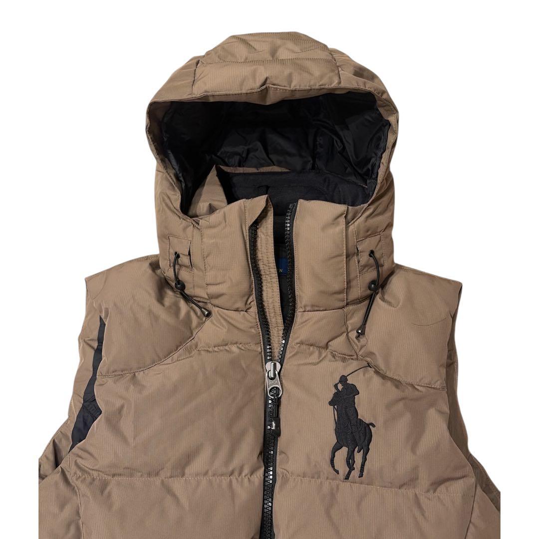 ポロラルフローレン　ダウンベスト　Sサイズ　ビックポニー　美品