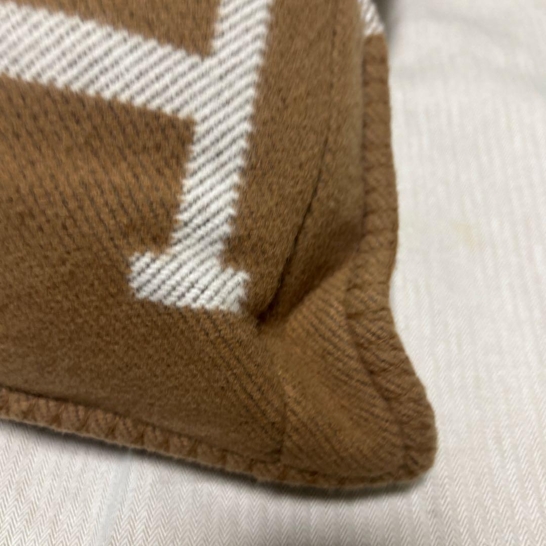 HERMESエルメスアヴァロン　クッションGM キャメル　2個セット