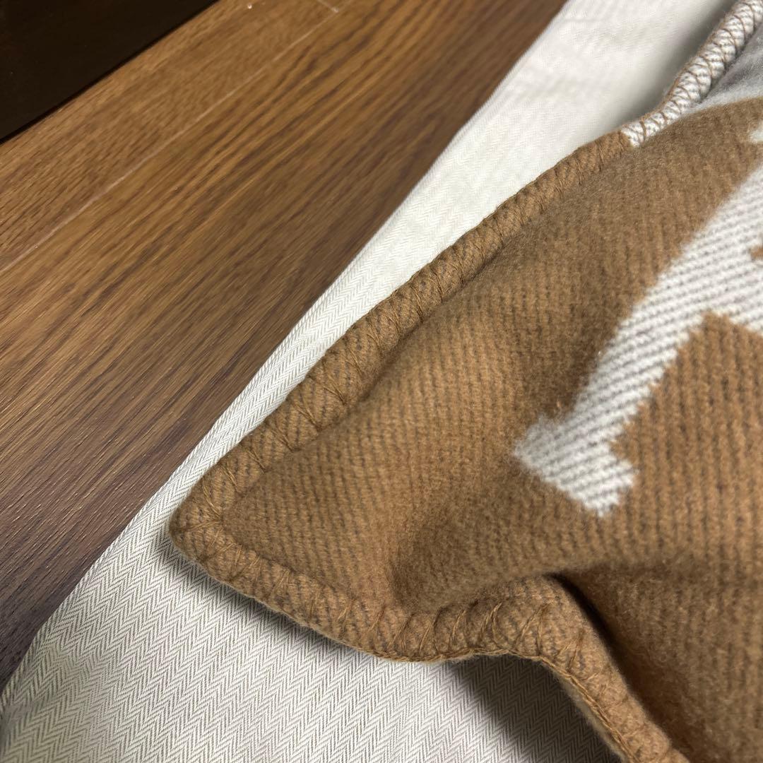 HERMESエルメスアヴァロン　クッションGM キャメル　2個セット