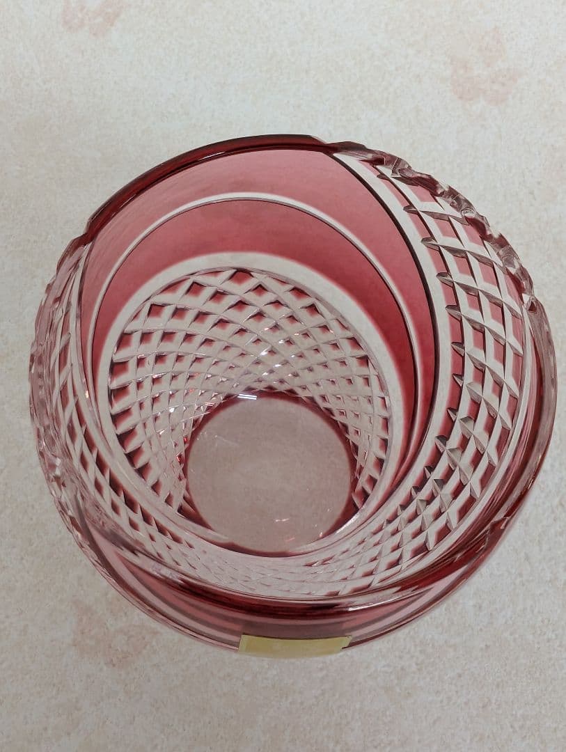 江戸切子クリスタルペア懐石杯