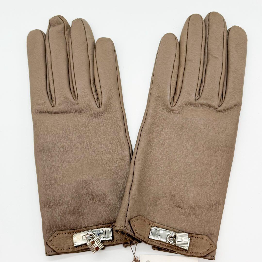 ♡未使用♡ エルメス ケリー Gants Soya レザー 手袋