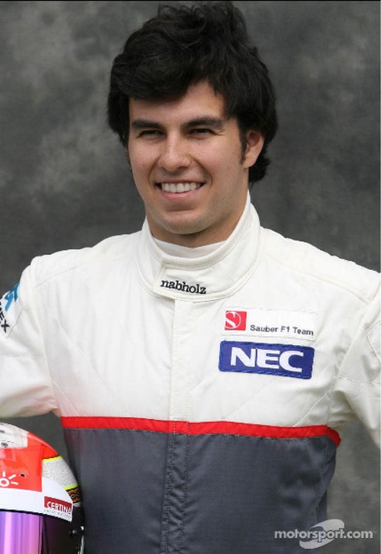 F1 Sauber C3。セルジオペレス直筆サイン入りミニカー1:43