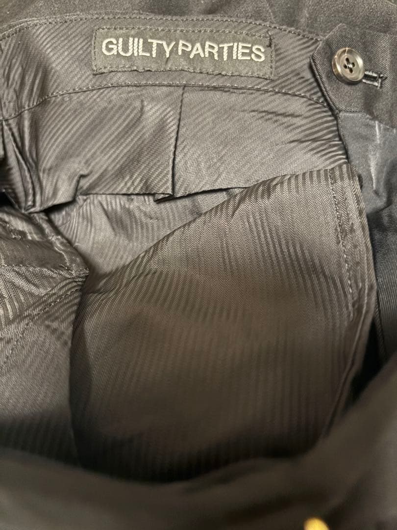 XL 新品未使用　裾上げなし　ワコマリア　スラックス　ブラック