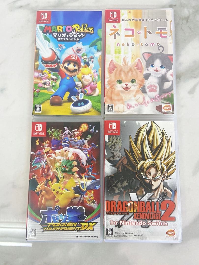 ＋Nintendo Switch ソフト　4本まとめ売り　ニンテンドー　任天堂