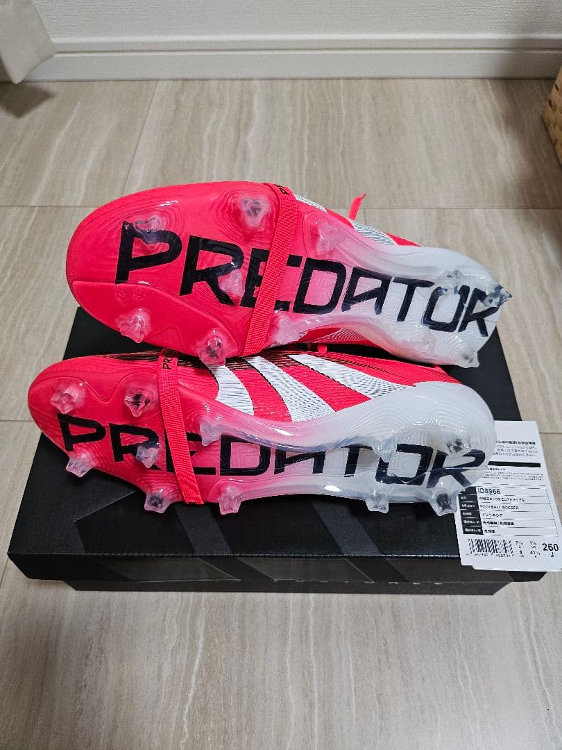 週末値下げ　アディダス　プレデターエリート ft FG 未使用品