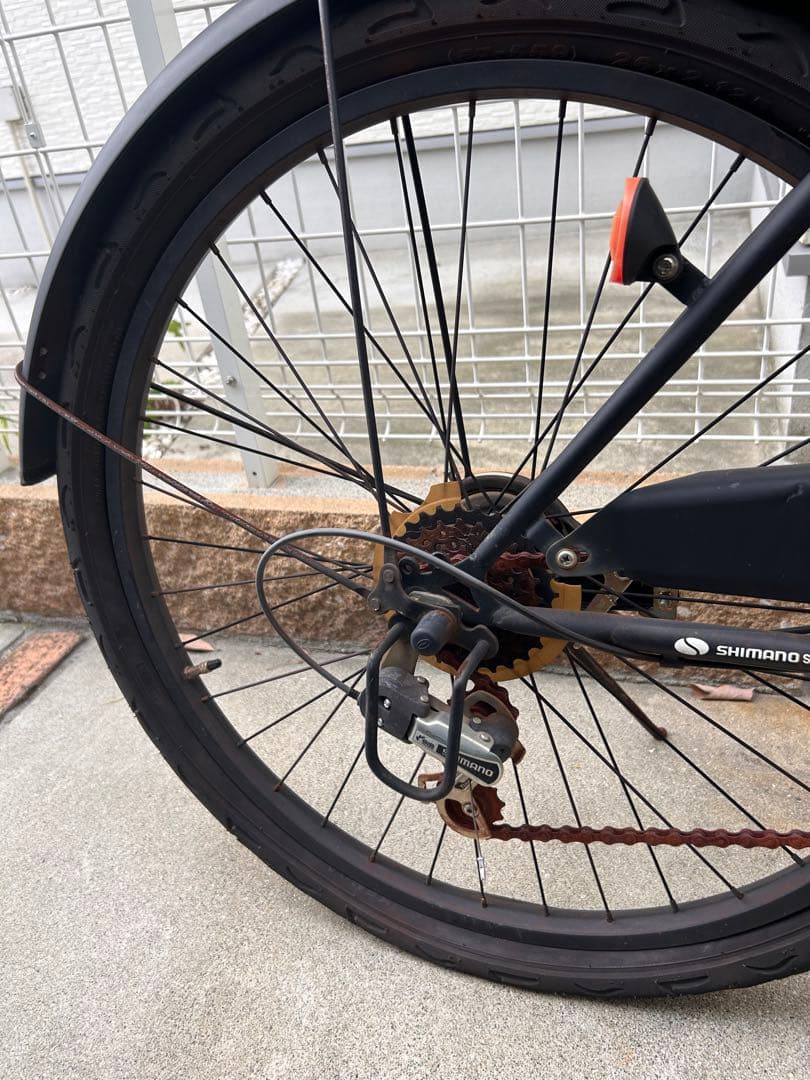 ビーチクルーザー 26インチ マッドブラック　大阪　　引き取り希望　価格交渉OK